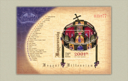 HUNGARY 2001 HISTORY Culture SACRED CROWN - Fine S/S MNH - Nuevos