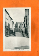 VIVONNE   1920     /   LA RUE DE L EGLISE   /  CIRC OUI   / - Vivonne