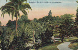 Australia PPC Botaniacal Gardens, Brisbane, Queensland "Coloured Shell Series, Queensand Views" (2 Scans) - Brisbane