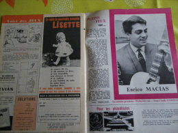 ENRICO MACIAS... BD LISETTE ANNEES SIXTIES......REGARDEZ MES VENTES ? J'EN AI D'AUTRES - Tijdschriften & Catalogi