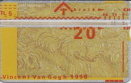 NL.- Telefoonkaart.- Nederland. PTT Telecom  Vincent Van Gogh. 20 Eenheden. 5 Gulden. 006E31935 - Public