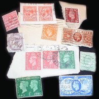 Great Britain GoldBag 500g (1LB-1½oz) Before Elisabeth II KILOWARE GB UK    [vrac Kilowaar Kilovara Stamps Mixture] - Sammlungen