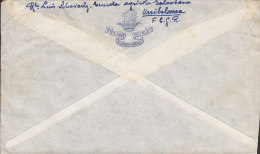 Argentina Via Aerea PLAZA HOTEL, BUENOS AIRES 1951 Cover Letra SAVERNE Bas-Rhin France (2 Scans) - Lettres & Documents