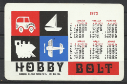 Hungary, Budapest, Hobby Shop, 1973. - Petit Format : 1971-80