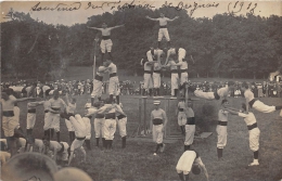 RHONE  69   BRIGNAIS  SPORT GYMNASTIQUE  SOUVENIR DU FESTIVAL 1912  CARTE PHOTO - Brignais