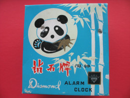 ALARM CLOCK DIAMOND No.7892 SHANGHAI CHINA - Alarm Clocks