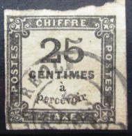 FRANCE              Taxe N° 5             OBLITERE - 1859-1959 Usados