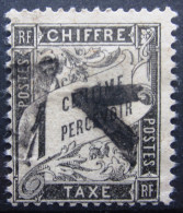 FRANCE              Taxe N° 10            OBLITERE - 1859-1959 Used