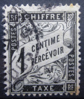 FRANCE              Taxe N° 10            OBLITERE - 1859-1959 Oblitérés