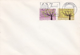 Luxembourg 1962 Europa United Nation Day Postmark - Sonstige & Ohne Zuordnung