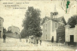 ANIANE, Boulevard Des écoles Et Porte Principale De La Colonie Industrielle, état - Aniane