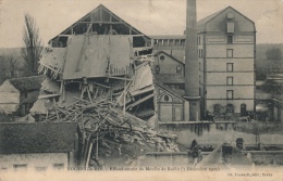 ( CPA 28 )  NOGENT LE ROI  /  Éffondrement Du Moulin De Ruffin - ( 3 Décembre 1905 ) - Nogent Le Roi