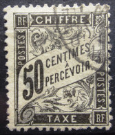 FRANCE              Taxe N° 20               OBLITERE - 1859-1959 Usados