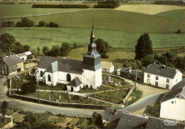 CP De ST-PIERRE - LIBRAMONT " Vue Aérienne , Eglise Saint-Pierre " - Libramont-Chevigny