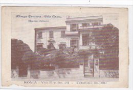 Italy - Roma - Albergo Pensione "Villa Emilia" - Bares, Hoteles Y Restaurantes