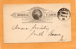 United States 1892 Card - ...-1900