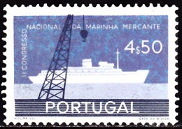 PORTUGAL - 1958,  2.º Congresso Nacional Da Marinha Mercante .  4$50   (*) MNG  MUNDIFIL  Nº 842 - Neufs