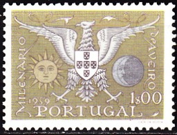 PORTUGAL - 1959,  Milenário E Bi-Centenário De Aveiro.  1$00   ** MNH  MUNDIFIL  Nº 847 - Unused Stamps