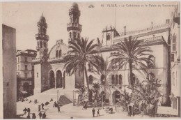 Afrique Du Nord,AFRICA,AFRIKA,Algéri E,Algéria,ALGER,EN 1924,BAR,PALAIS,CATHEDRAL E,CORRESPONDANCE BIJOUTIERE DE GRENOBL - Annaba (Bône)