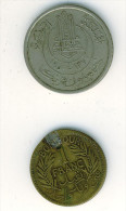 Tunisie 50 Francs 1950 1 Franc 1945 - Tunisie