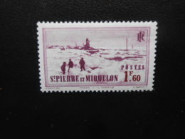 SAINT PIERRE ET MIQUELON : N° 204 Neuf* (charnière) - Unused Stamps