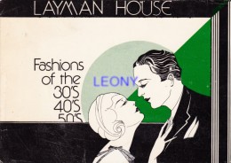 CPM  " LAYMAN HOUSE  - LONDON - ONTARIO"  - FASHIONS OF THE 30'S - 40'S - 50 ' S - Londen