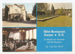 Drome - 26 - Romans - Hotel Restaurant Carmet St Michel Sur Savasse - Romans Sur Isere