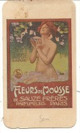 CARTE PARFUMEE FLEUR DE MOUSSE +PUB CASINO ELDORADO - Vintage (until 1960)