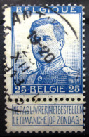 BELGIQUE               N° 120                 OBLITERE - 1912 Pellens