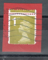 RB 1021 - GB 1st Class Machin Coil Stamp With Perforation Error - Plaatfouten En Curiosa