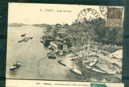 N°43  -  POISSY -- Bords De Seine    - Fax08 - Poissy