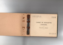 Carnet De Silhouettes D Avions  France  URSS  Grande Bretagne  USA  1950  Et Helicopteres - Andere & Zonder Classificatie