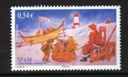 St Pierre Et Miquelon 2007 N° 910** Neuf = MNH Superbe. (Noël, Christmas. Bateaux, Boats. Sport) - Nuovi