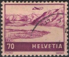 SUISSE Poste Aérienne 31 (o) Le Tessin - Used Stamps