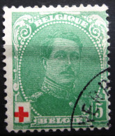 BELGIQUE               N° 129            OBLITERE - 1914-1915 Red Cross