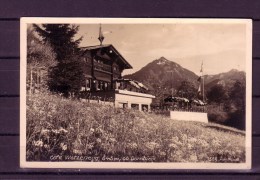 AK Cafe Watzenegg, 645m , Ob Dornbirn Karte Gel. 1944 - Dornbirn