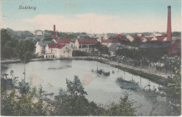 AK Altstadt Radeberg Teich See Fabrik Gasthaus ? Bei Arnsdorf Langebrück Dresden Weissig Ullersdorf Bühlau Feldpost - Radeberg