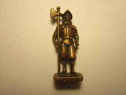 FIGURINE KINDER METAL SOLDAT  SWISS (suisse) N°5 - Figurines En Métal