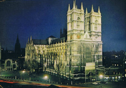 Pc(E-) Great Britain Used A_07_786 London Westminster # 1969 ¬ National Giro - Westminster Abbey