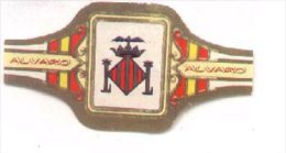 14-493. Vitolas. Alvaro. Escudo Valencia Fallas 1970 - Bauchbinden (Zigarrenringe)