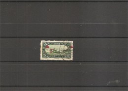 Syrie Française ( 189 Oblitéré -Curiosité: Surcharge Très Déplacée à Voir) - Used Stamps