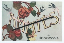 CPA - Amitiés De Songeons- - Hirondelles - Songeons