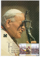 Poland 1999 Krakow, Giovanni Paolo II John Paul II Pope Popes Jan Pawel II - Maximum Cards