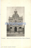 3570 PARAGUAY ASUNCION CHURCH IGLESIA DE LOS FRANCISCANOS DE TIERRA SANTA POSTAL POSTCARD - Paraguay