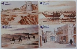 BAHRAIN - GPT - Set Of 4 -  3BAHA To D - Used - Bahrain