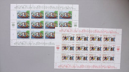 UNO-Genf 158/9 **/mnh Kleinbogen/sheet, Tag Der Vereinten Nationen - Blocks & Sheetlets