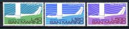 1974 - SAINT-MARIN - SAN MARINO - Sass. A151/53 - NH - Luftpost
