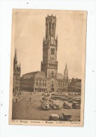 Cp , Automoiles , Bus & Autocars , Brugge , Bruges , Le Beffroi , Voyagée 1930  , Ed : De Reyghere - Busse & Reisebusse