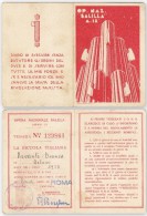 3-4071- Tessera Fascista ONB - Piccola Italiana Anno IX - Other & Unclassified