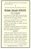 Musson Léocadie Henrard épouse De Léon Forget  1880 1952 - Musson